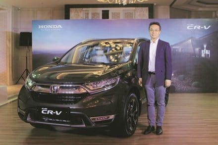 The target customer is the one who has travelled extensively, globally, and who knows what the CR-V stands for, in the global market.