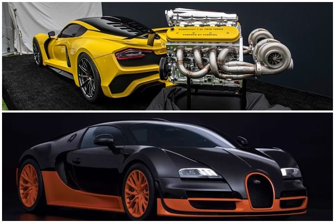 Speak of a car segment way above and way beyond passenger cars, a segmnet for which 0-100 km/h timings matter a lot - and you've entered the realm of hyper cars. Breaking the 300 miles per hour (480 km/h) has been an aim for several manufacturers and now some have the machine that can perhaps cross the line. Hence this piece will only talk about how fast can these speed machines go. Thoughth the Bugatti Veyron was the fastest car in the world? Think again.