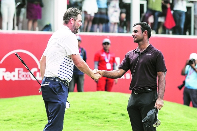 Shubhankar Sharma, golf