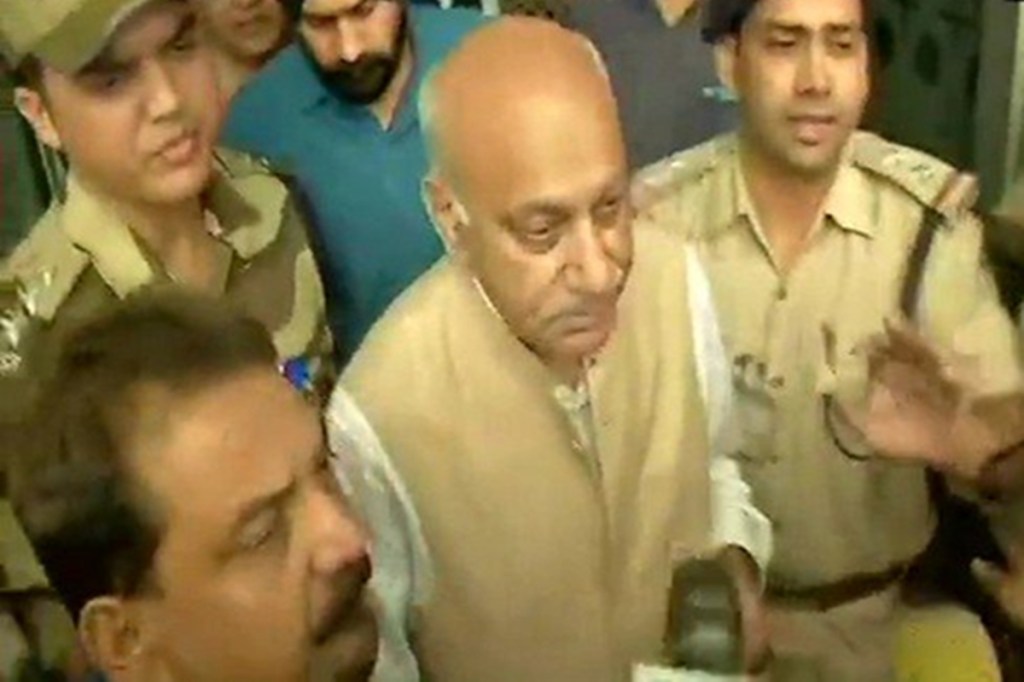MeToo: M J Akbar returns home, says there will be statement later