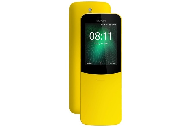 Nokia 8110 4G is now official in India