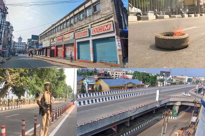assam bandh today 2018, assam bandh 23 october 2018, assam bandh tomorrow 2018, assam bandh guwahati, assam bandh call, assam bandh tomorrow, bandh in assam tomorrow, chakka bandh in assam today, chakka bandh in assam tomorrow, assam bandh images, guwahati bandh news, guwahati chakka bandh, assam strike 2018