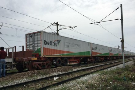 Indian Railways first roadrailer service starts