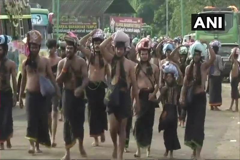 sabarimala temple photos, sabarimala temple images, ayyappa temple photos, sabarimala temple pics, sabarimala ayyappa temple photos, sabarimala protests in kerala, sabarimala protests photos, nilakkal base camp, nilakkal photos, sabarimala case photos, sabarimala protest images, ayyappa devotees protest, ayyappa devotees images