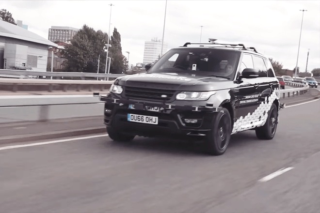 Jaguar Land Rover sends self-driving Range Rover on busy public roads & it came back without a scratch