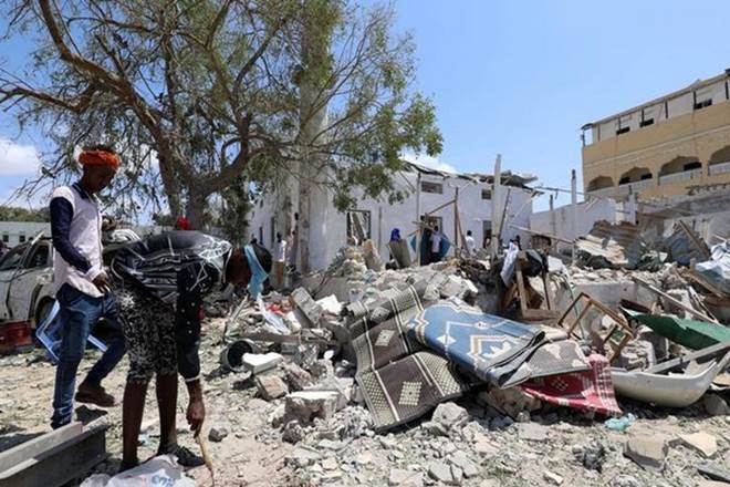 Somalia, Somalia blast, Somalia double suicide blasts, Bilan hotel, Badri restaurant, Baidoa city, Abdi Mohamed Ali, world news