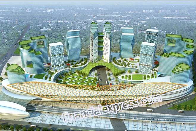 Surat station to have diamond design Surat station to have diamond design