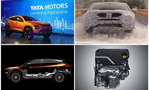 Tata Harrier pictures: India launch, bookings, specs & features