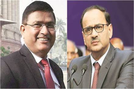 Rakesh Asthana and Alok Verma (IE File photo)