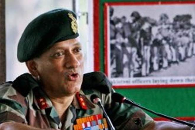 Army chief Bipin Rawat (File photo) Army chief Bipin Rawat (File photo)