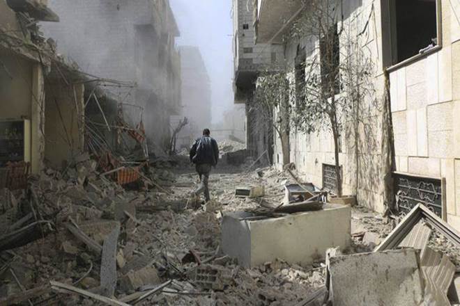 Syria, Iran accuse US of hindering political solution to Syrian crisis (AP Photo/ File) Syria, Iran accuse US of hindering political solution to Syrian crisis (AP Photo/ File)