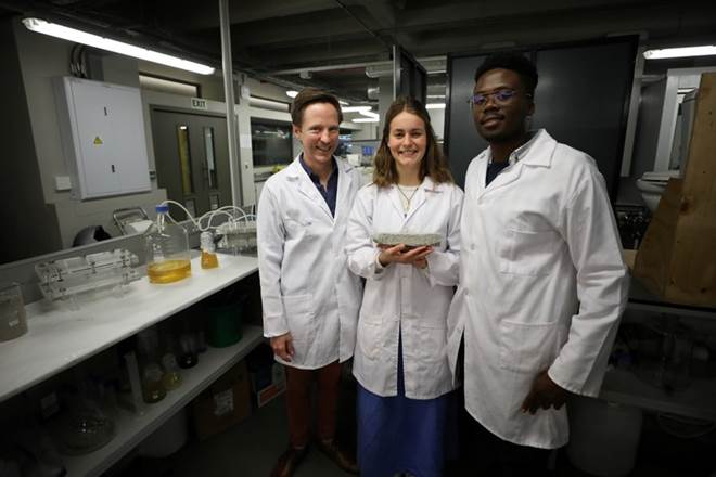 The groundbreaking invention is the brainchild of two University of Cape Town students and a lecturer. (Reuters)