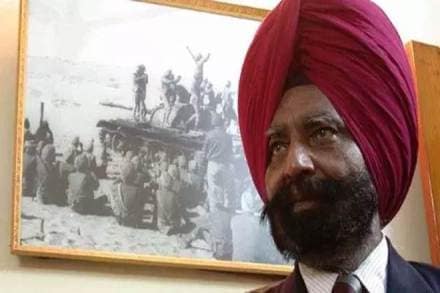 Brig. K S Chandpuri (Express Photo)