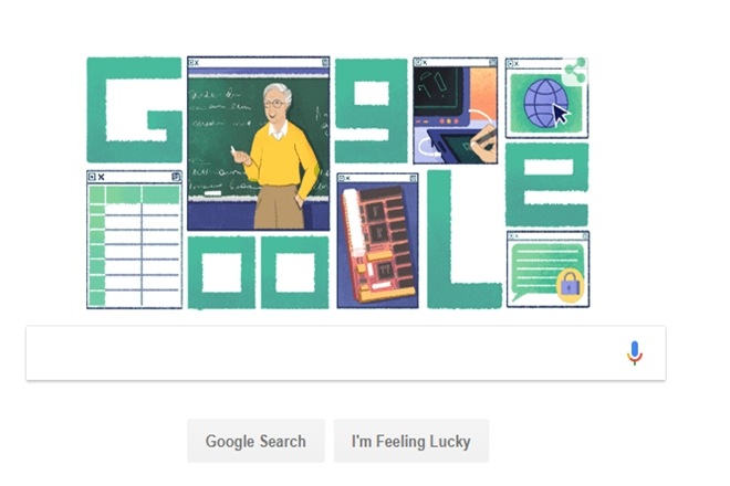 Born on this day in 1936 in Athens, he is also known as the "pioneer of computer science."