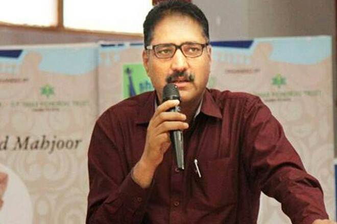 Senior journalist Shujaat Bukhari (File photo)