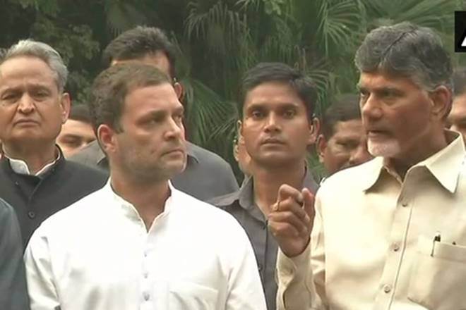 Will Cong-TDP manage to unseat KCR? (fILE PHOTO)