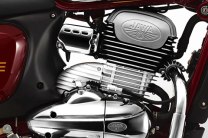 293cc, liquid-cooled engine is smooth and refined