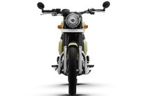 Bar end mirrors add to the appeal