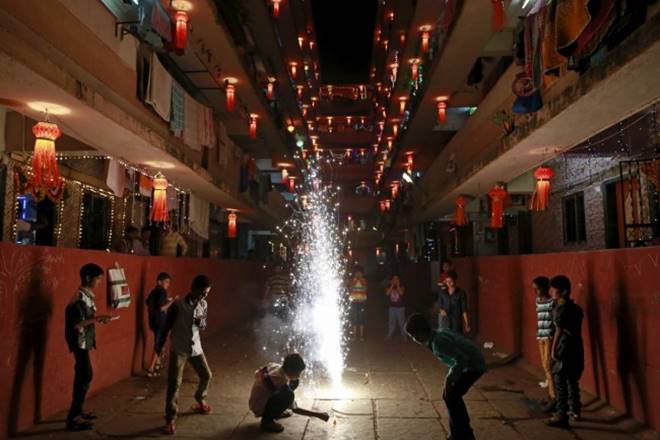 The top court had ruled that only green firecrackers would be allowed to burst with time limits to check the pollution levels. (Representational photo: Reuters) The top court had ruled that only green firecrackers would be allowed to burst with time limits to check the pollution levels. (Representational photo: Reuters)