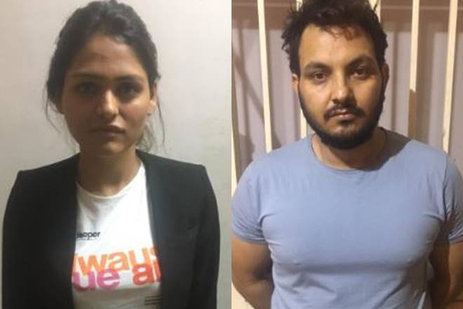 Angel Gupta alias Shashi Prabha and Manjeet Singh (ANI) Angel Gupta alias Shashi Prabha and Manjeet Singh (ANI)