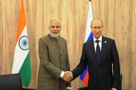 Narendra Modi, Vladimir Putin