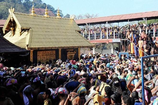 The political row has resulted in reduced pilgrim footfall on the hill shrine and hit trade and business activities around the seasonal pilgrimage. (File photo) The political row has resulted in reduced pilgrim footfall on the hill shrine and hit trade and business activities around the seasonal pilgrimage. (File photo)