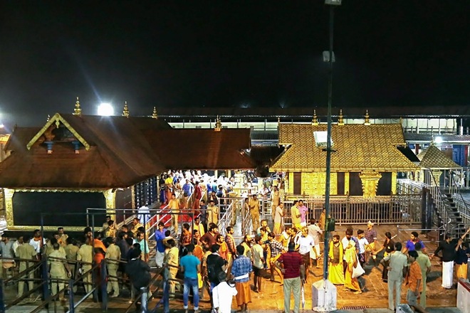 Sabarimala temple security