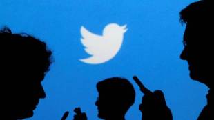 Twitter, Twitter post, Twitter home button, home-screen button, social network, display of tweets, technology