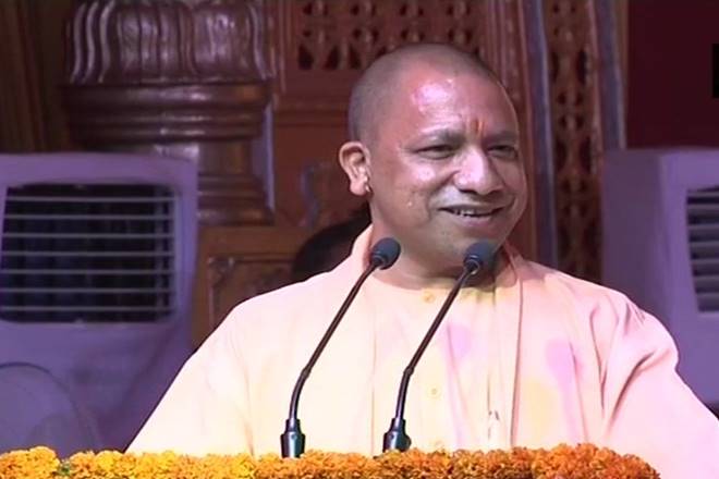 Ayodhya Diwali celebrations LIVE: Yogi Adityanath in Ayodhya. (Source: ANI)