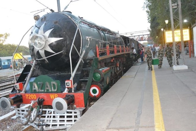 The steam-hauled luxury tourist train was flagged off by Railway Board Chairman Ashwani Lohani in the presence of other senior officials of the Railway Board and the Northern Railways. 