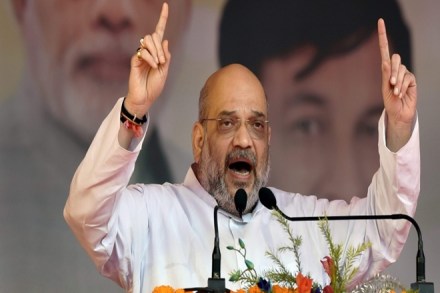 Telangana assembly election, bjp, amit shah, religion based quota, minority community, bjp, congress