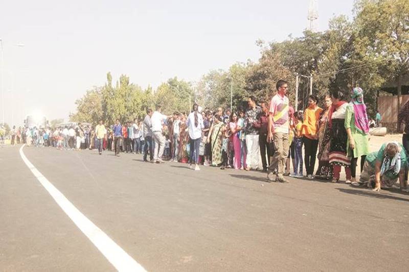 Over 75,000 people visited the Statue of Unity site during the Diwali holidays from Tuesday to Saturday. The Times of India reported.  The entry ticket for the statue and viewing gallery is Rs 350 for adults and Rs 200 for children in the 3-15 age group. (IE)