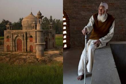 Qadri had sold a piece of his agricultural land, his wife’s gold and silver jewellery and started work with the help of a local mason. (File photo: AP)