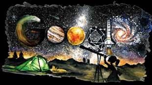 Google, google doodle, Children's Day, Children's Day 2018, explore space, Doodle 4, Google competition, Pingla Rahul, google logo, technology news