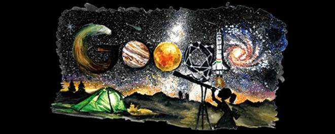 Google, google doodle, Children's Day, Children's Day 2018, explore space, Doodle 4, Google competition, Pingla Rahul, google logo, technology news