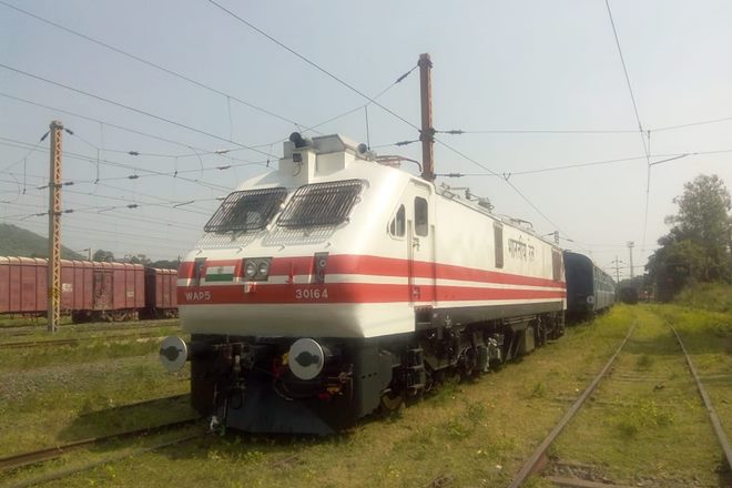 The Northern Zonal Railway recently received its very first aerodynamically designed passenger electric locomotive. The Northern Zonal Railway recently received its very first aerodynamically designed passenger electric locomotive.