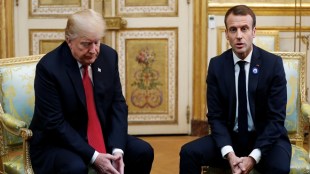 us, france, donald trump, emmanuel macron