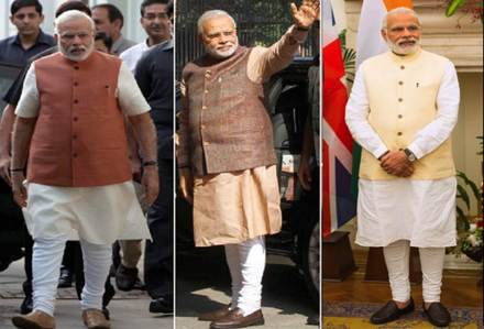 Modi’s ‘Kurta-Jacket’ combo huge hit among youth, 1,400 pieces being sold daily Modi’s ‘Kurta-Jacket’ combo huge hit among youth, 1,400 pieces being sold daily