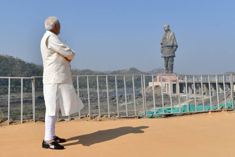 Sardar Patel memorial was inaugurated by Prime Minister Narendra Modi on October 31 and opened to the public on November 1. The foundation stone of the statue was laid in October 2013 by Modi, who was the chief minister of Gujarat at that time.