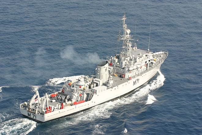 Karwar Class Minesweeper Ship. (Indian Navy website)