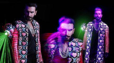 Deepika Padukone, Ranveer Singh pose with their wedding caterers (Instagram) Deepika Padukone, Ranveer Singh pose with their wedding caterers (Instagram)