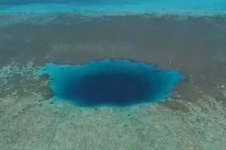 Great Blue Hole, sinkhole, marine sinkhole, deep sea explorer, geological force, Mayans, stories of Mayans, science news