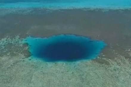 Great Blue Hole, sinkhole, marine sinkhole, deep sea explorer, geological force, Mayans, stories of Mayans, science news