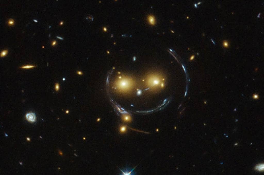 NASA detects smiley in new galaxy NASA detects smiley in new galaxy