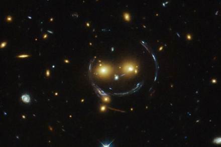 NASA detects smiley in new galaxy NASA detects smiley in new galaxy