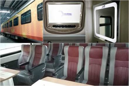 Tejas Express train gets swankier Tejas Express train gets swankier