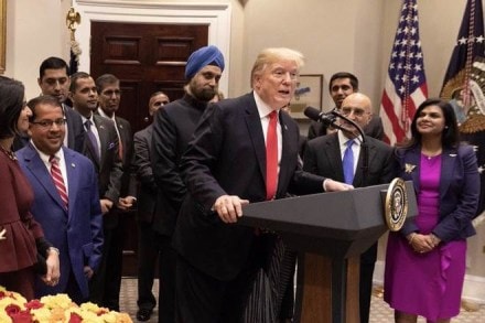 Donald Trump, Donald TRump twitter, Diwali at White House, US, India, freedom, prosperity, peace, India, Indian-Americans, india news