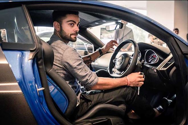 virat kohli birthday car collection audi r8 lmx
