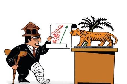 Meet with RBI: Banks want to keep NPAs out of court(Illustration: SHYAM)