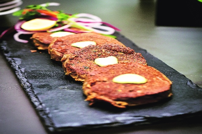 Galawti kebab at Renaissance in Lucknow